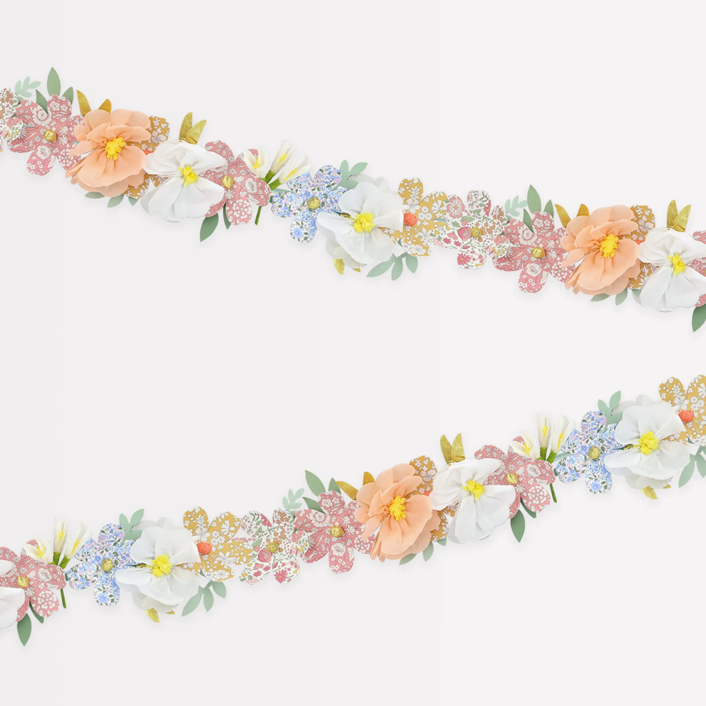 x Liberty Paper Flower Garland>Meri Meri Clearance