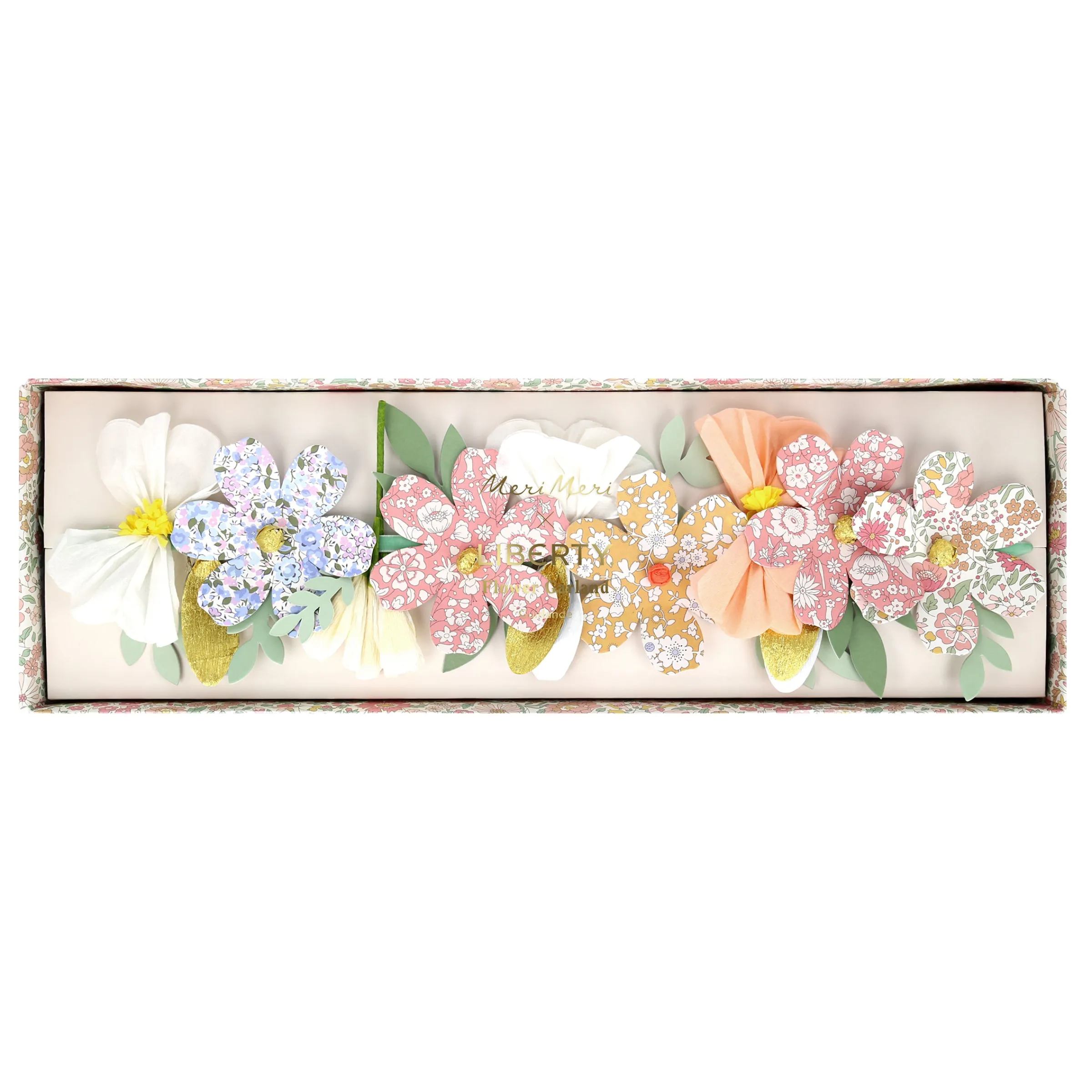 x Liberty Paper Flower Garland>Meri Meri Clearance