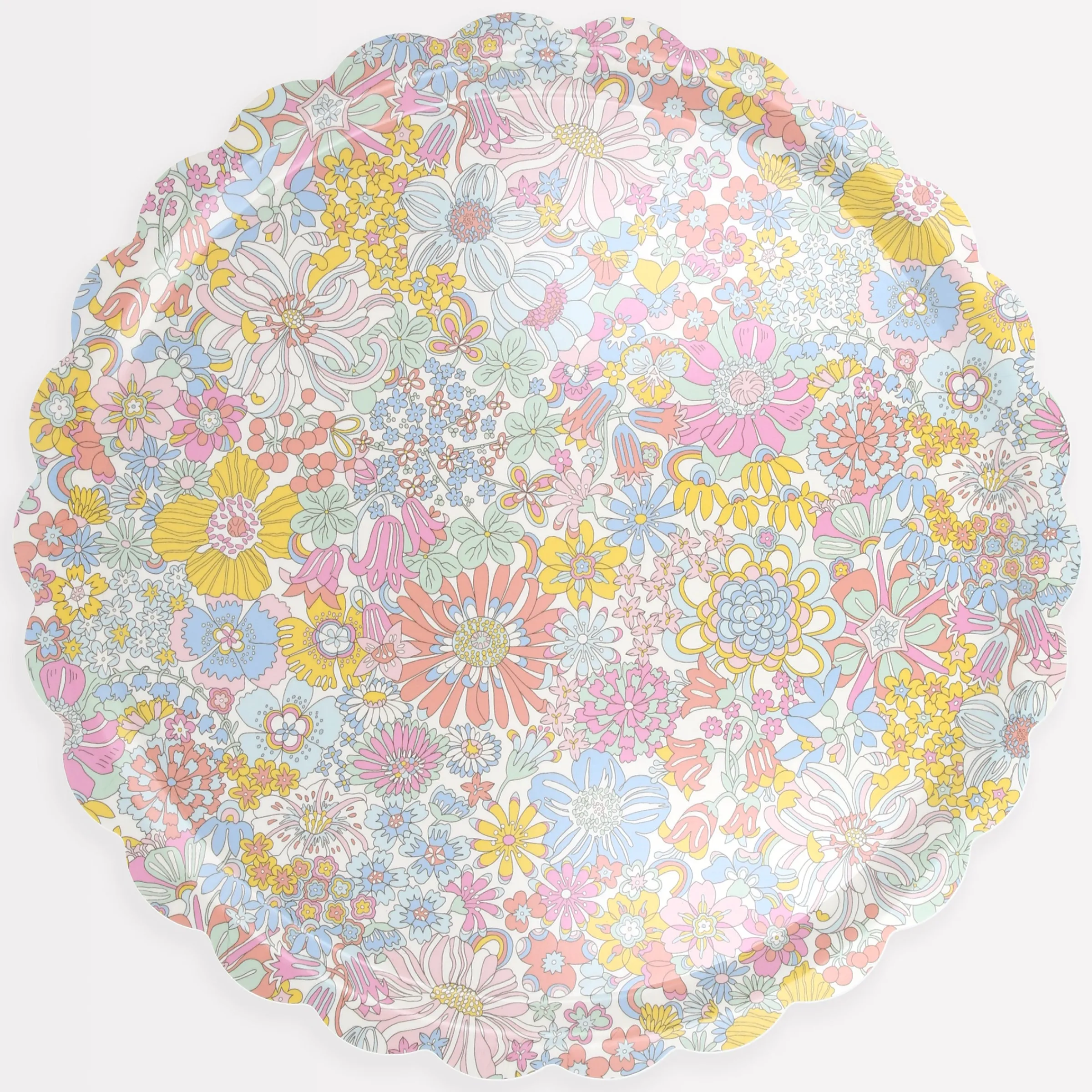 x Liberty Rainbow Garden Large Tray>Meri Meri Online