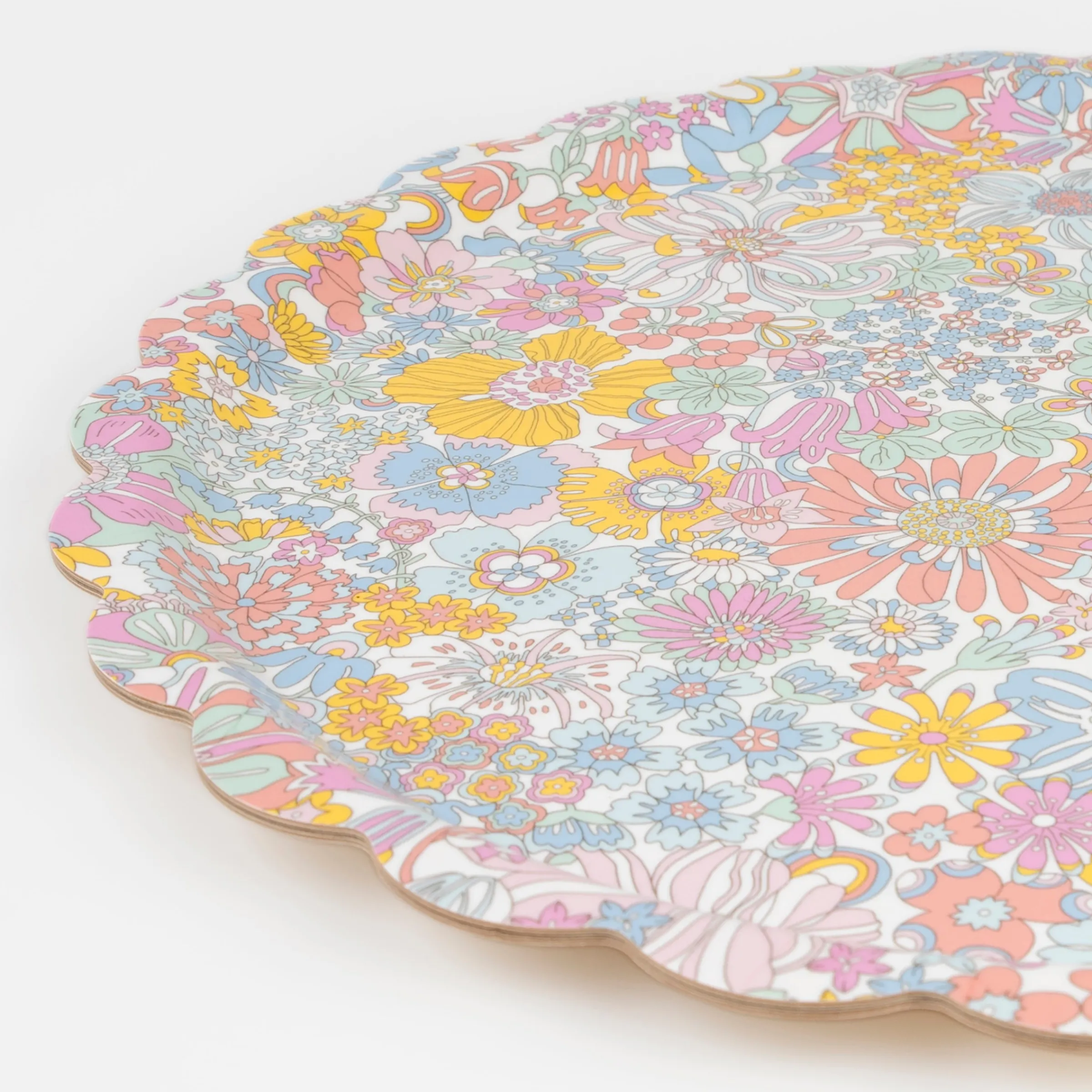 x Liberty Rainbow Garden Large Tray>Meri Meri Online
