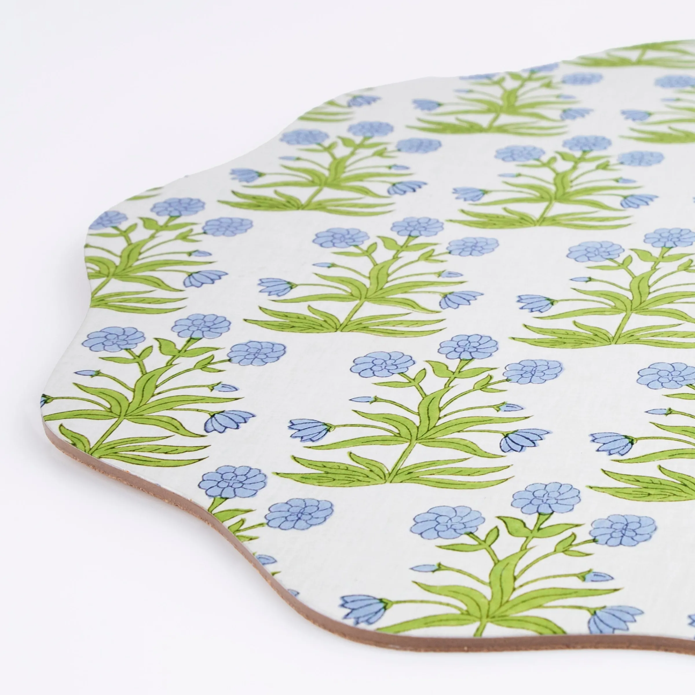 x Molly Mahon Blue Flower Placemat>Meri Meri Outlet