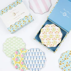 x Molly Mahon Coasters (x 6)>Meri Meri Fashion