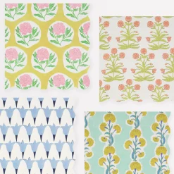 x Molly Mahon Large Napkins (x 16)>Meri Meri Online