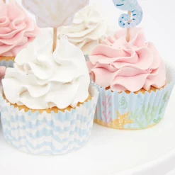Mermaid Cupcake Kit (x 24 toppers)><noscript><img width=