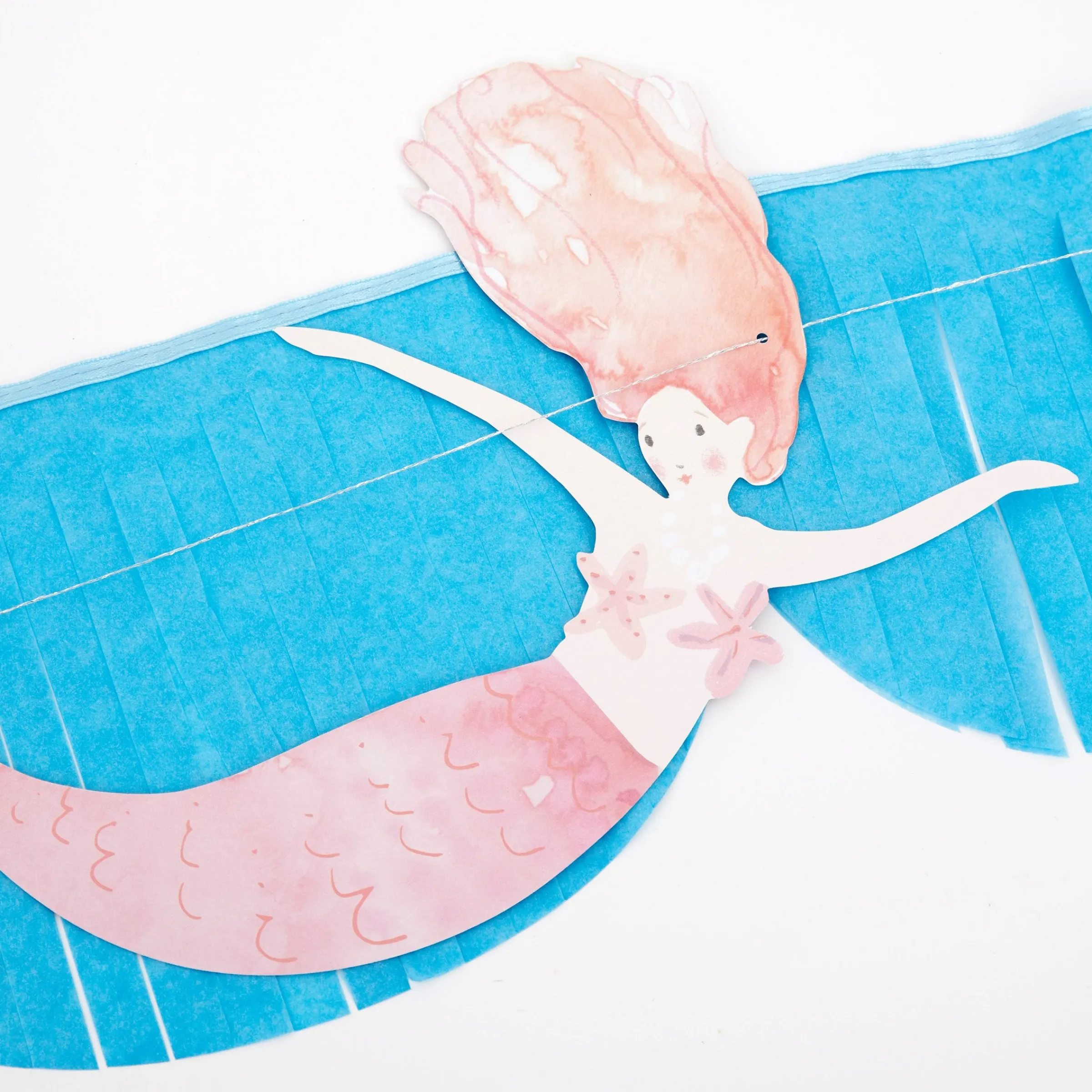 Mermaid Fringe Garland Set>Meri Meri Fashion