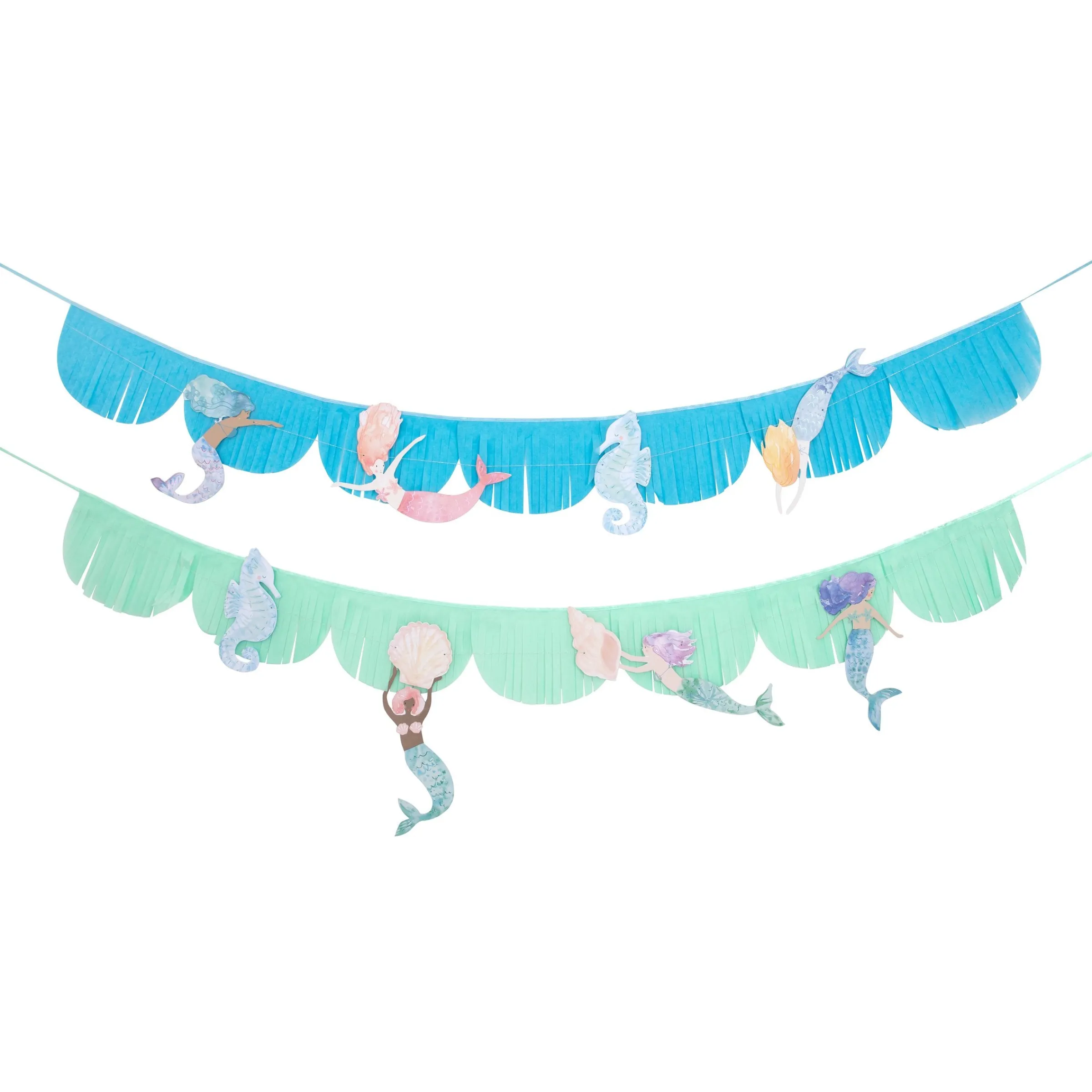 Mermaid Fringe Garland Set>Meri Meri Fashion