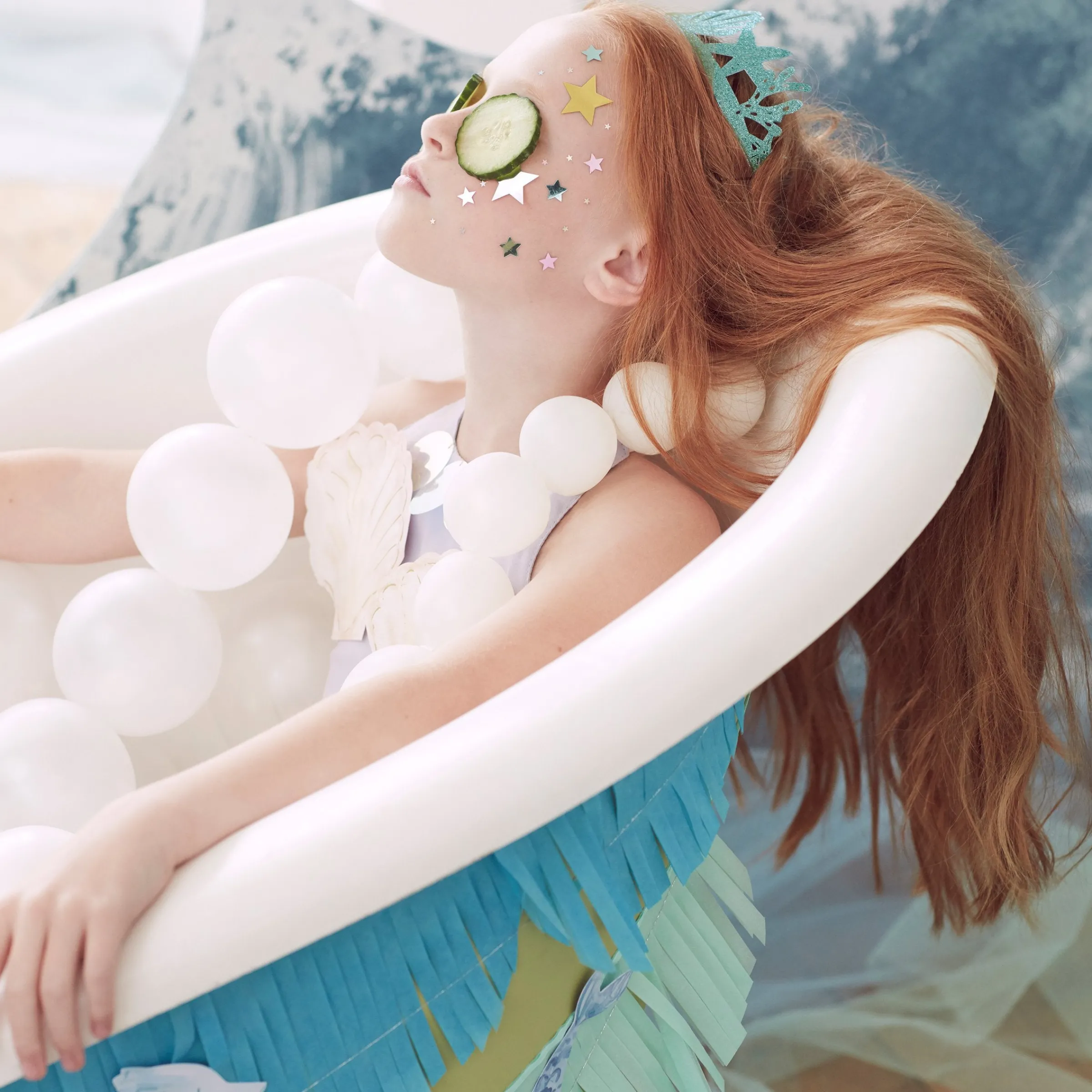 Mermaid Party Crowns (x 8)>Meri Meri New