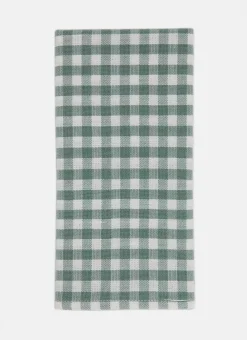 Mini Gingham Sage Napkins>Meri Meri New