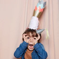 Mini Glitter Party Crowns (x 8)><noscript><img width=