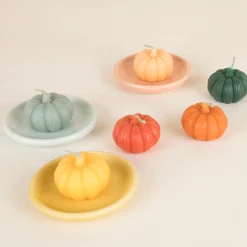 Mini Rainbow Pumpkin Candles (x 6)>Meri Meri Best