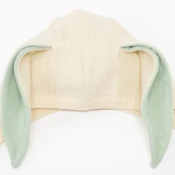 Mint Bunny Baby Bonnet><noscript><img width=