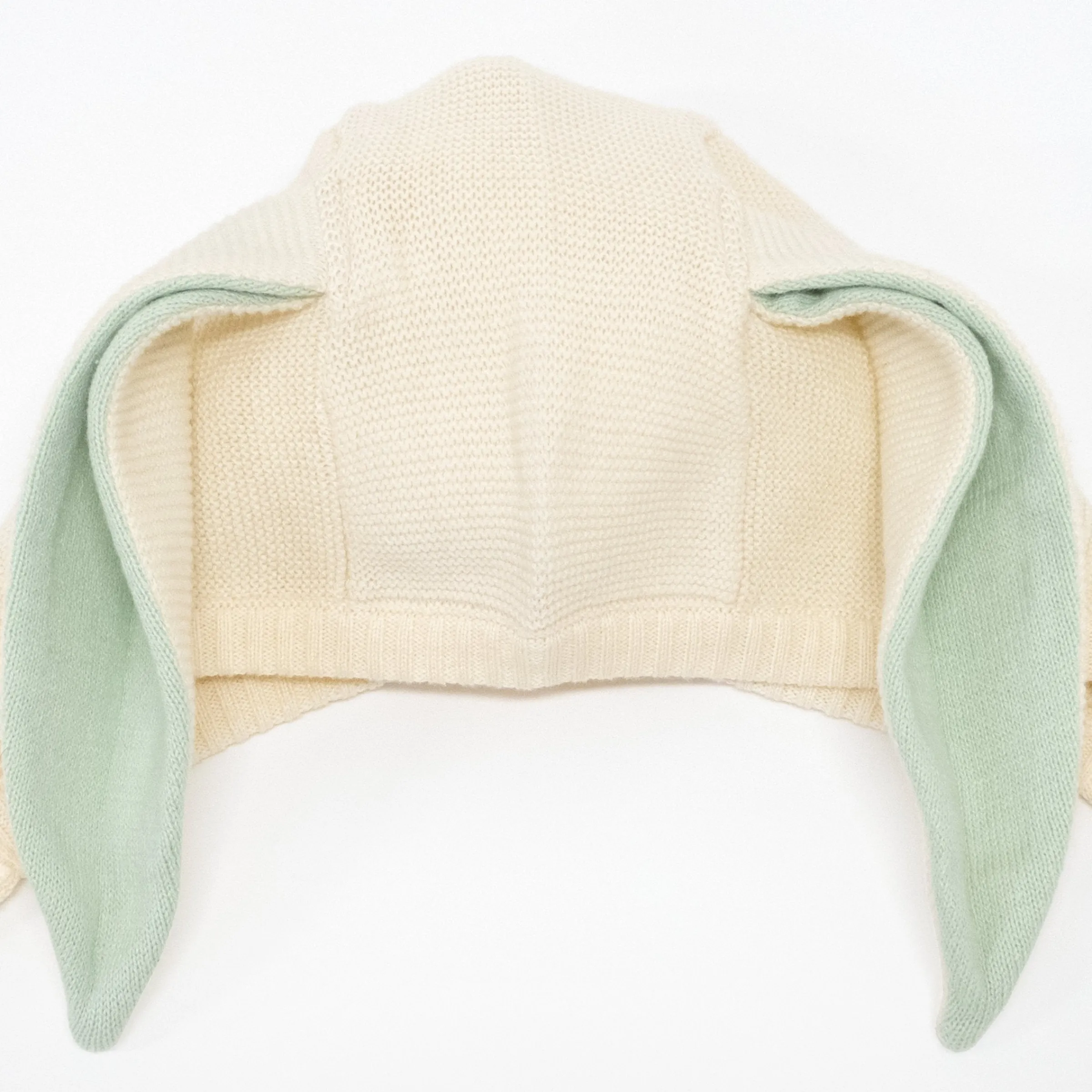 Mint Bunny Baby Bonnet>Meri Meri Clearance