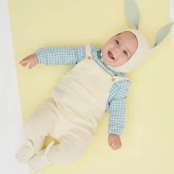 Mint Bunny Baby Bonnet><noscript><img width=