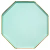 Mint Dinner Plates (x 8)>Meri Meri Hot