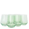 Mint Green Stemless Wine Glasses ( x 6)>Meri Meri New
