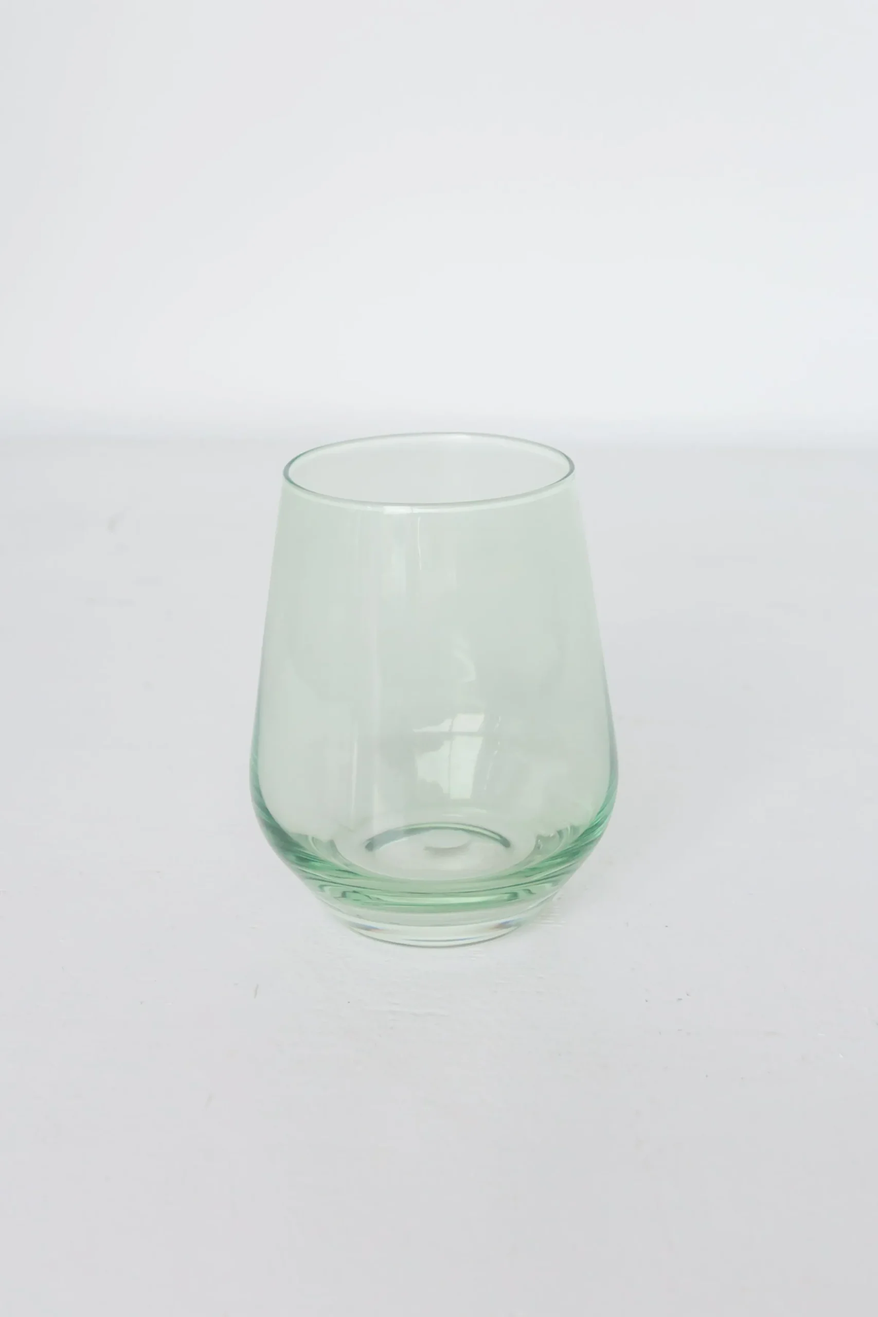 Mint Green Stemless Wine Glasses ( x 6)>Meri Meri New