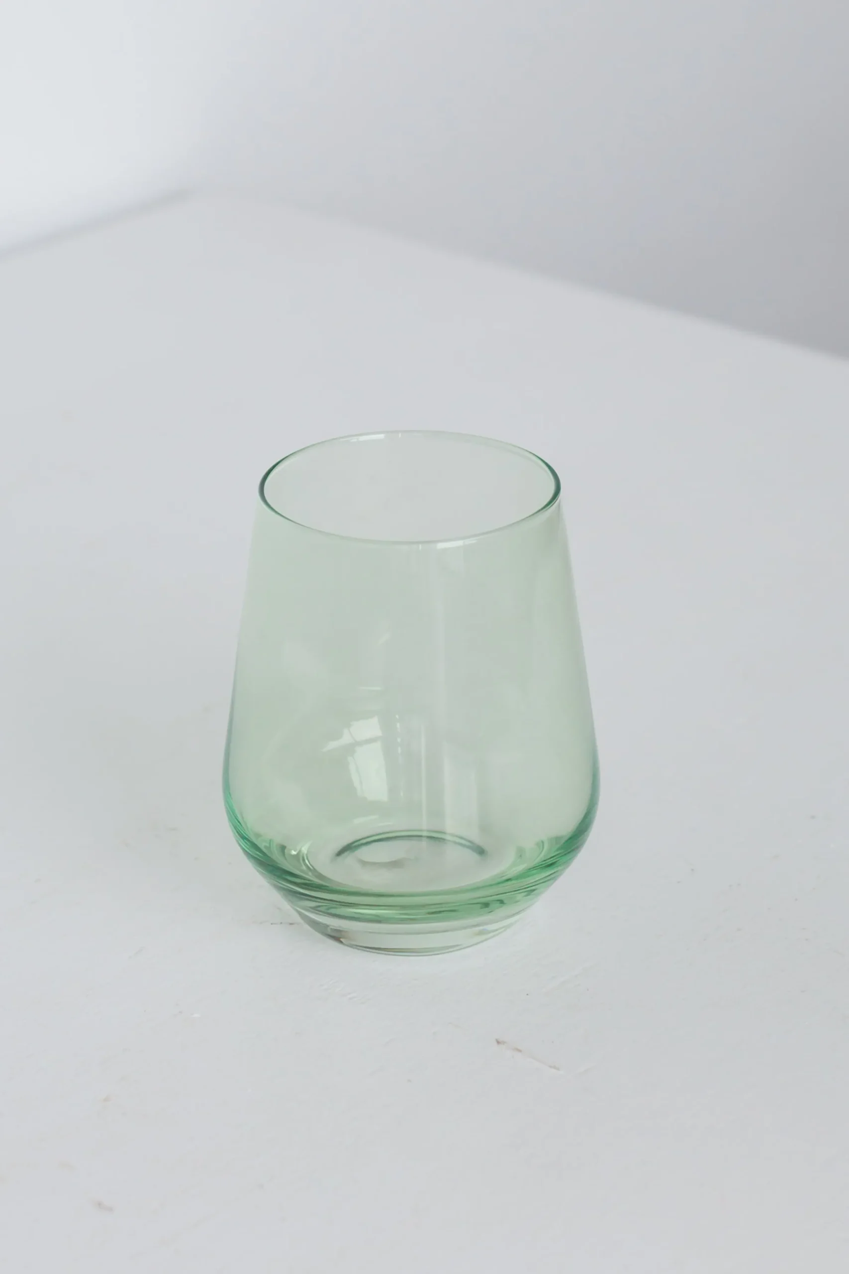 Mint Green Stemless Wine Glasses ( x 6)>Meri Meri New