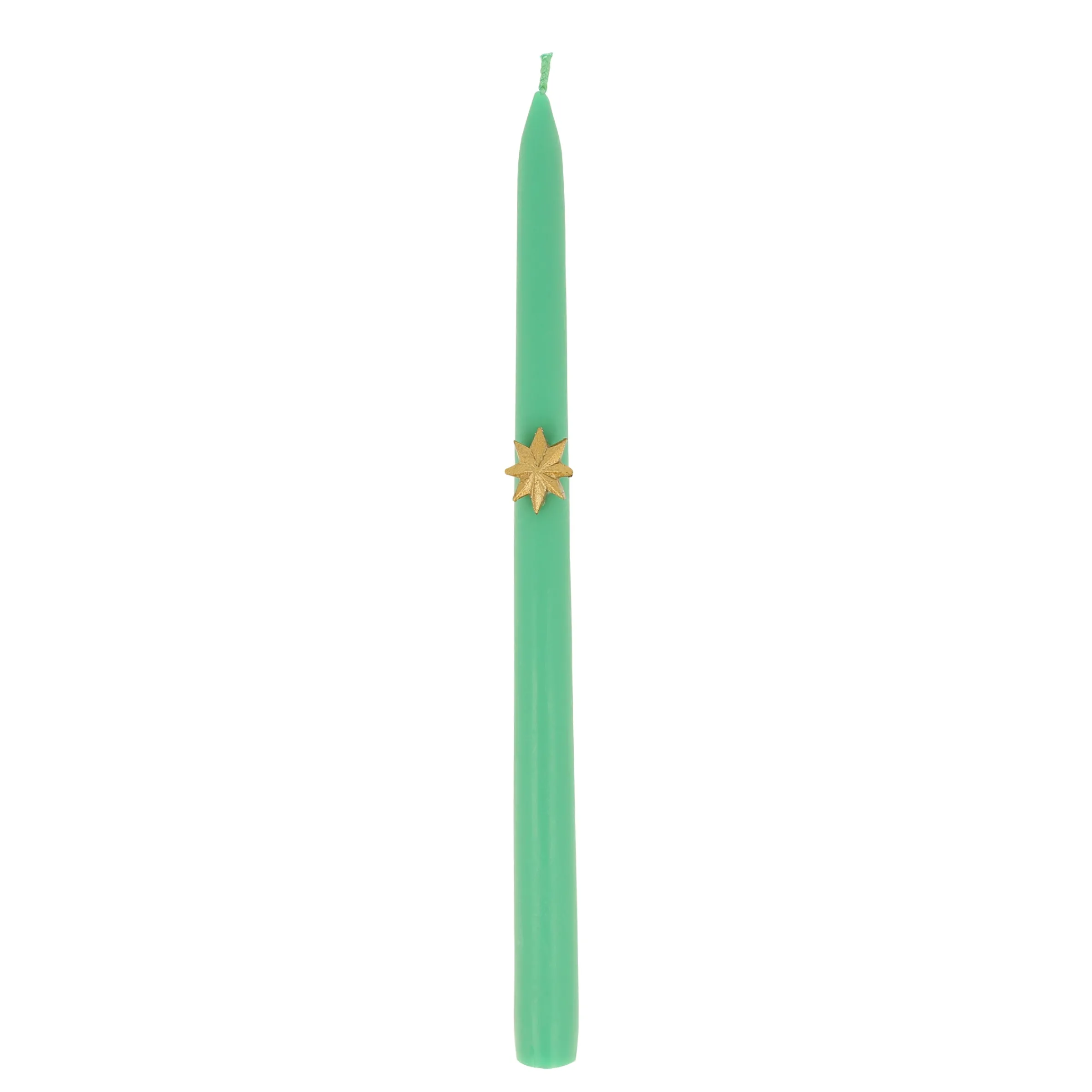 Mixed Gold Star Taper Candles (x 6)>Meri Meri Online