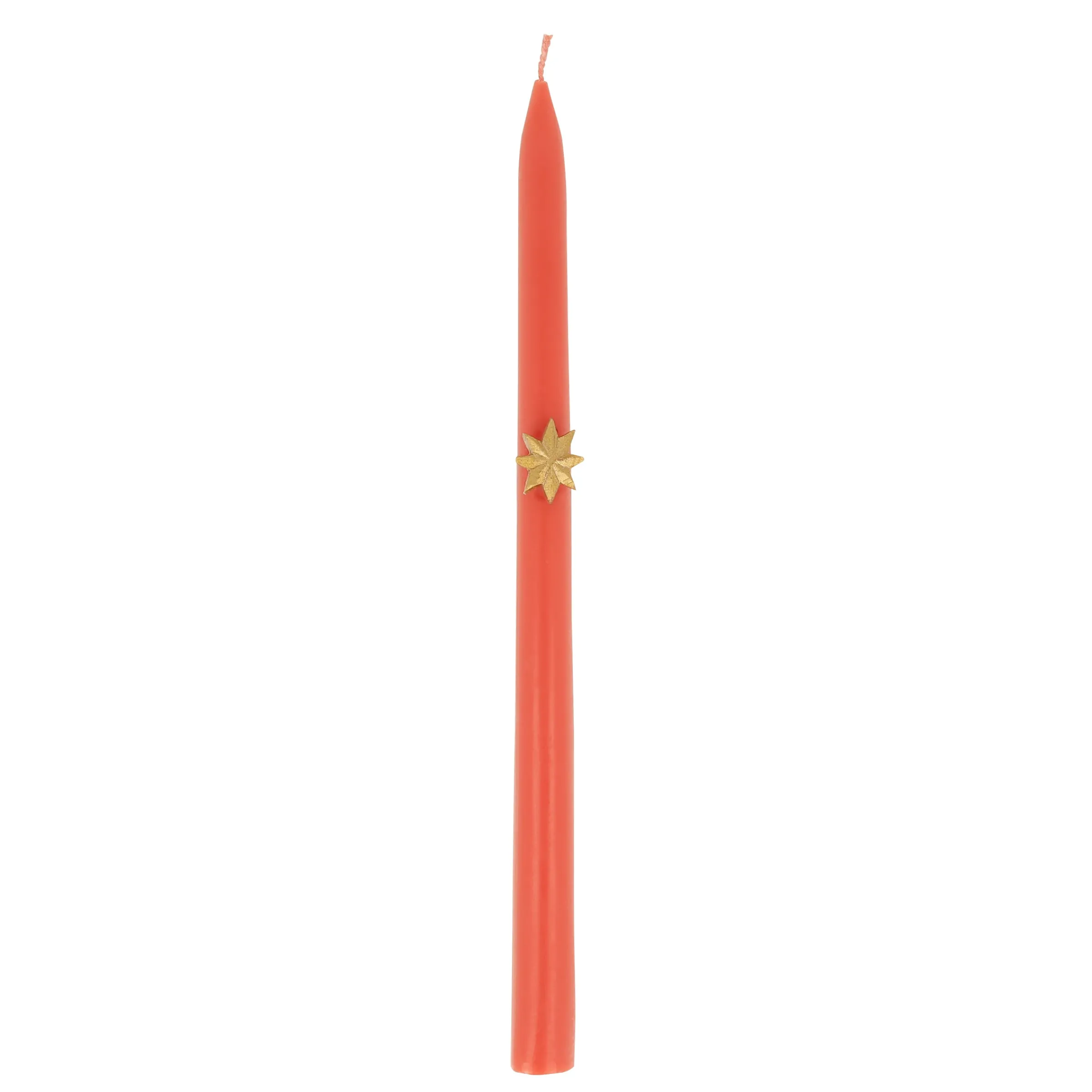 Mixed Gold Star Taper Candles (x 6)>Meri Meri Online