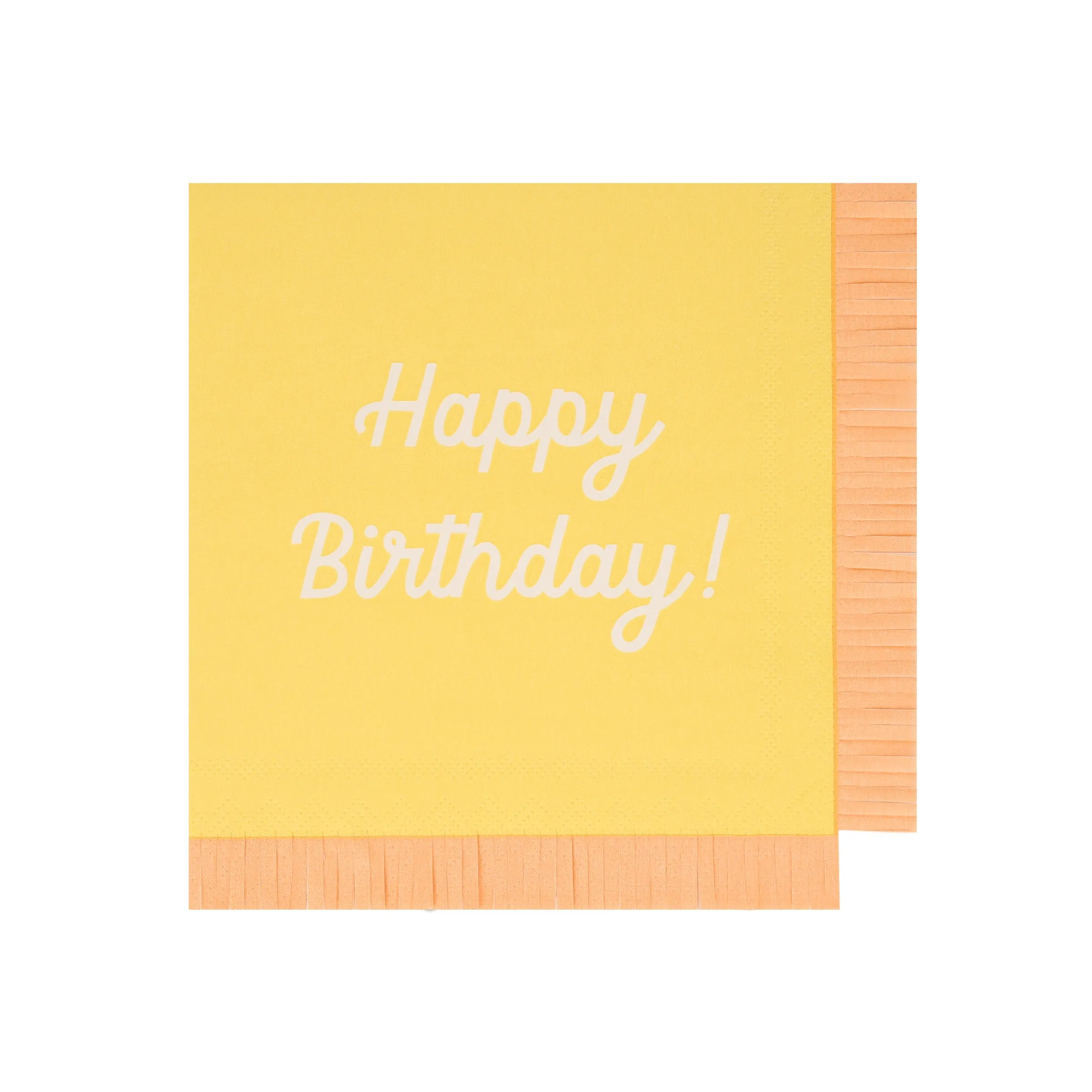 Mixed Happy Birthday Large Napkins (x 16)>Meri Meri Outlet
