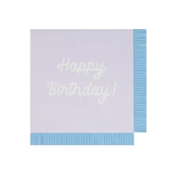 Mixed Happy Birthday Large Napkins (x 16)><noscript><img width=