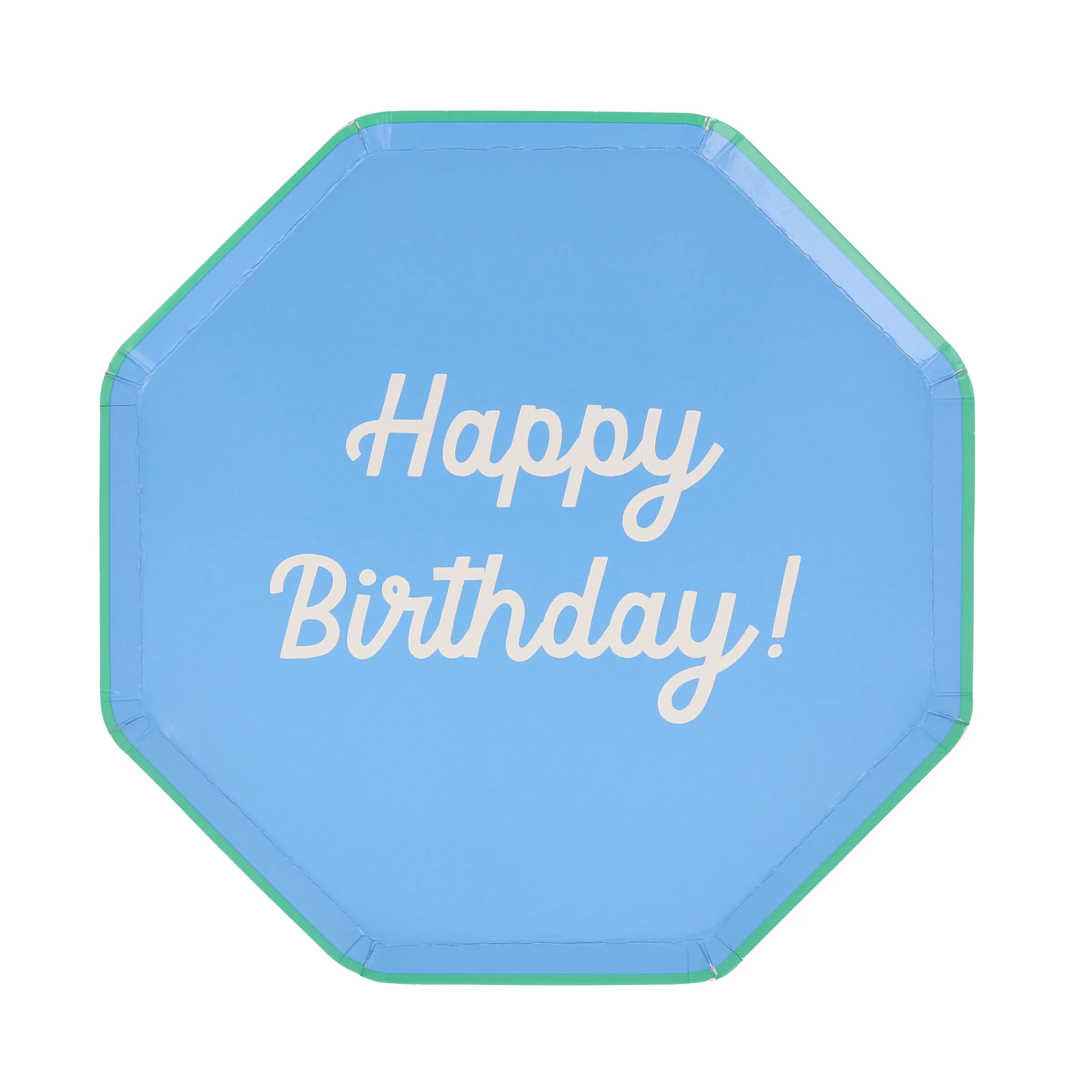 Mixed Happy Birthday Side Plates (x 8)>Meri Meri New