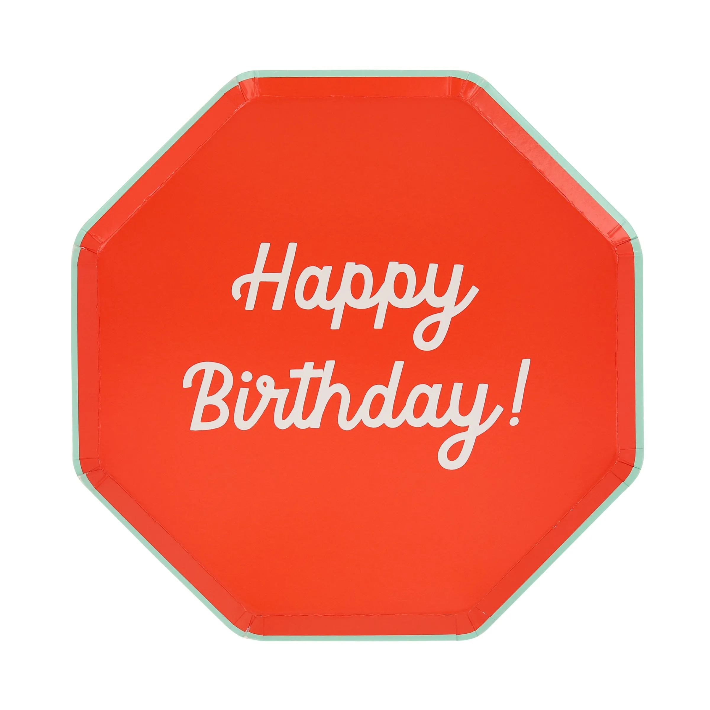 Mixed Happy Birthday Side Plates (x 8)>Meri Meri New