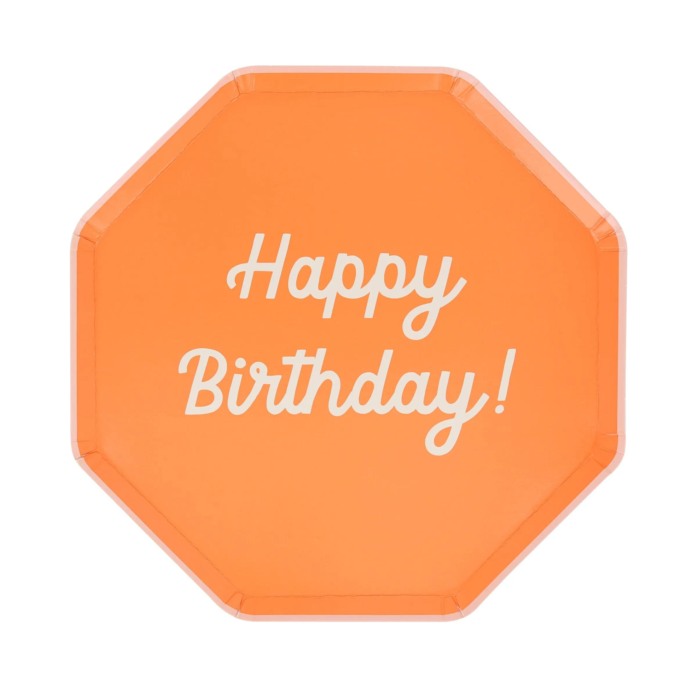 Mixed Happy Birthday Side Plates (x 8)>Meri Meri New