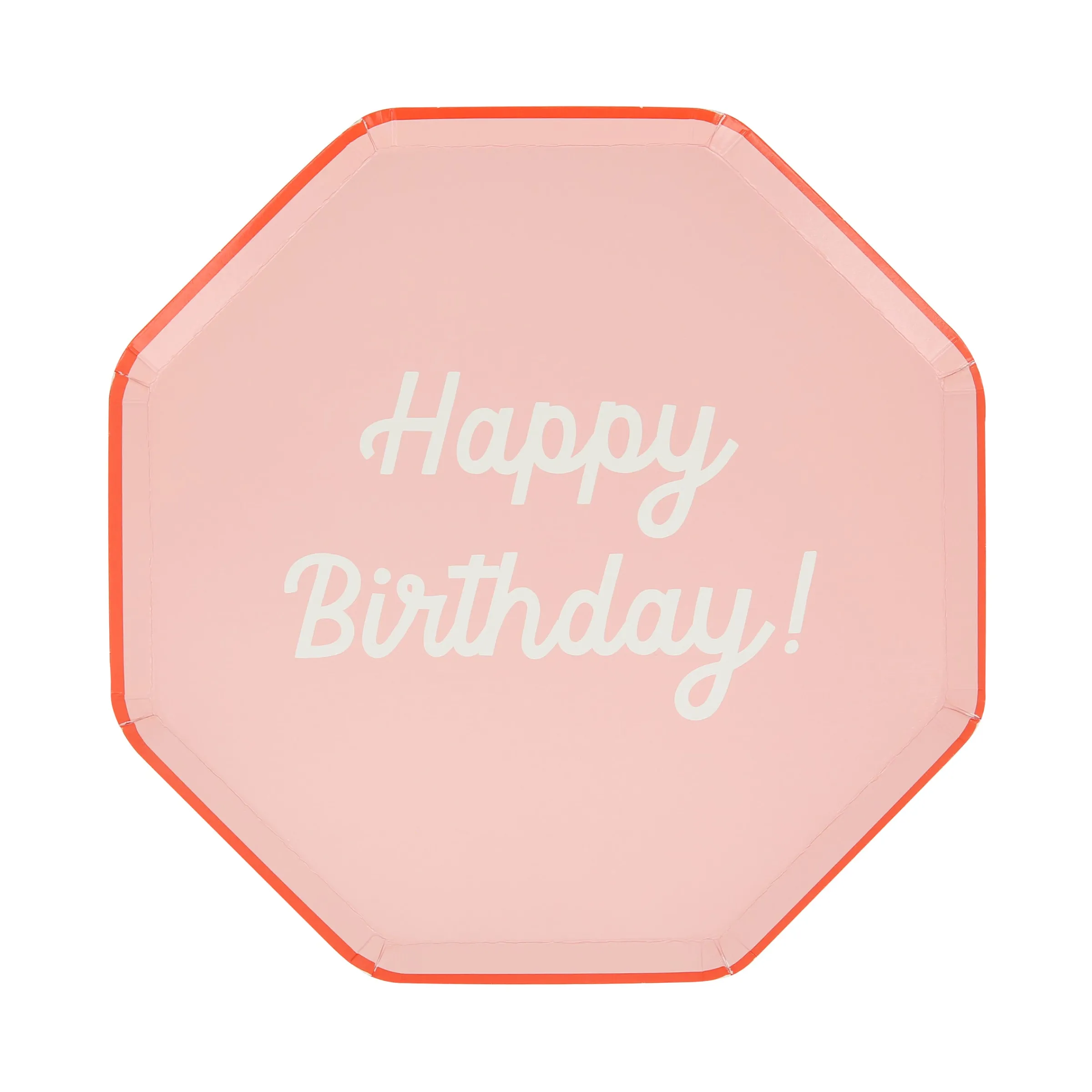 Mixed Happy Birthday Side Plates (x 8)>Meri Meri New