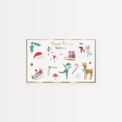 Mixed Icon Christmas Temporary Tattoos>Meri Meri Best