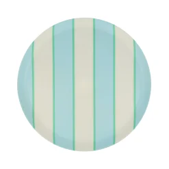 Mixed Stripe Reusable Small Plates (x 6)><noscript><img width=