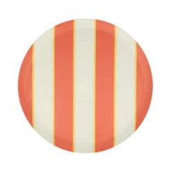 Mixed Stripe Reusable Small Plates (x 6)><noscript><img width=