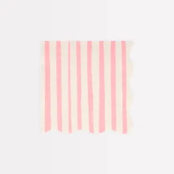 Mixed Stripe Small Napkins (x 16)><noscript><img width=