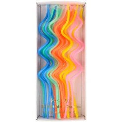 Mixed Swirly Candles (x 20)>Meri Meri Fashion