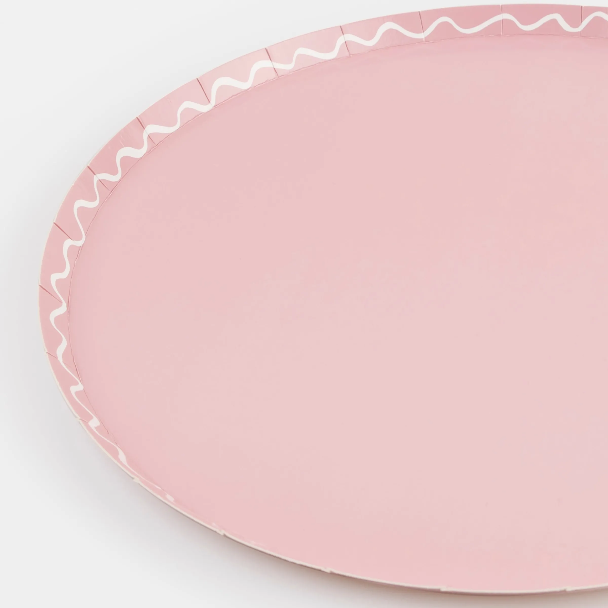 Mixed Wavy Line Dinner Plates (x 8)>Meri Meri Best