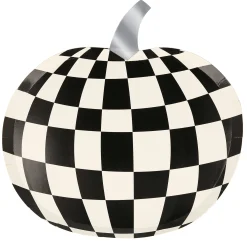 Mod Pattern Pumpkin Plates (x 8)><noscript><img width=