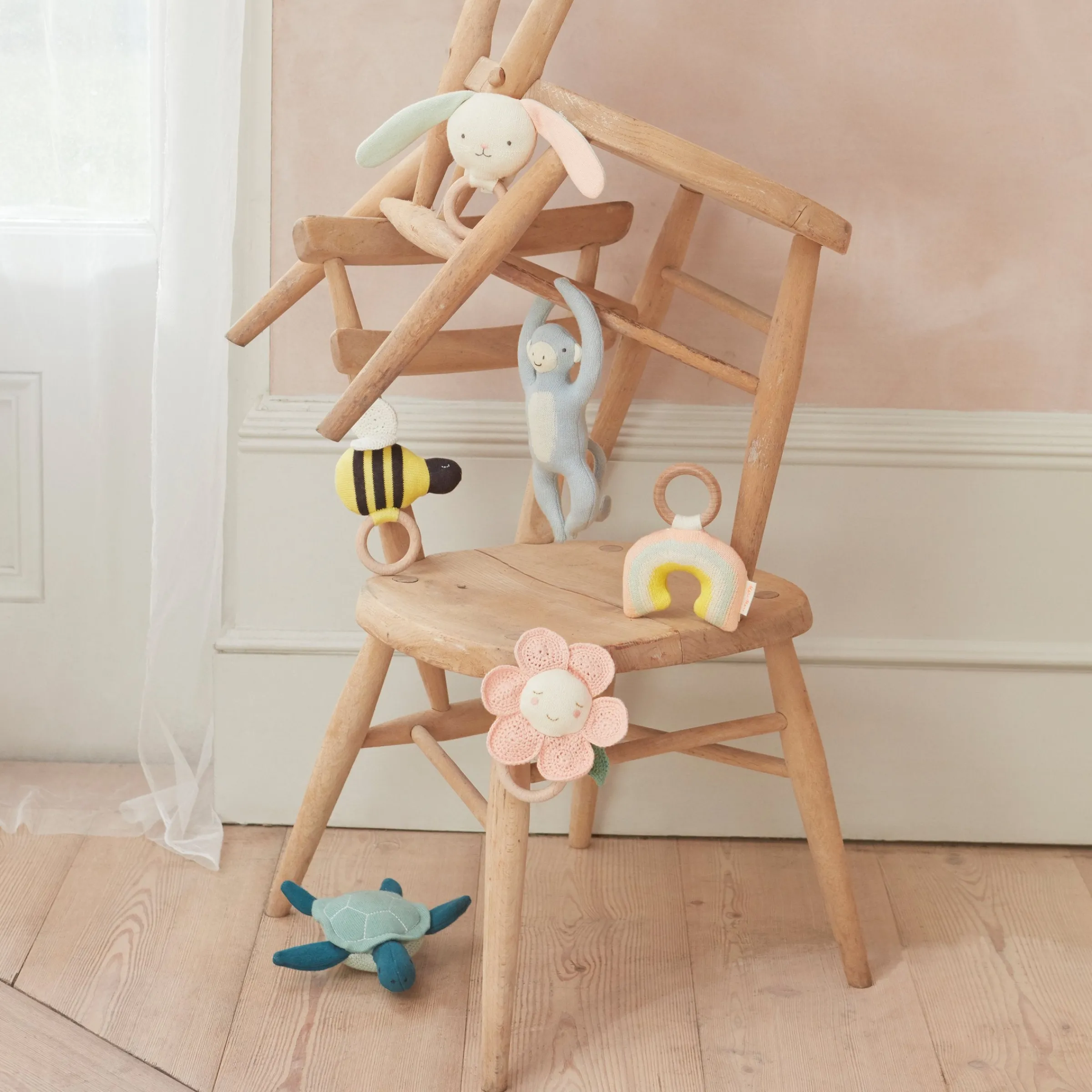 Monkey Baby Rattle>Meri Meri Discount
