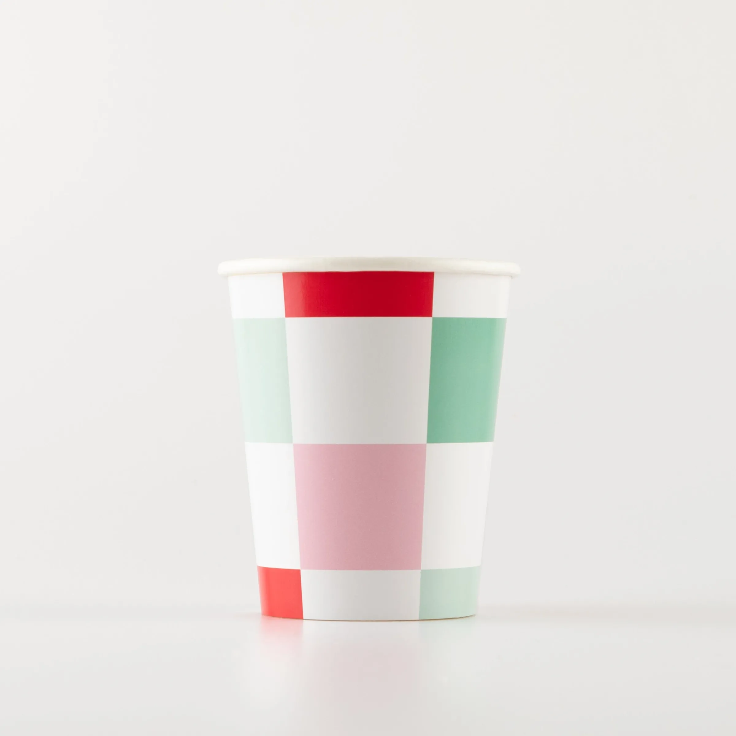 Multi Check Cups (x 8)>Meri Meri Discount
