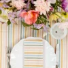 Multi Stripe Spring Pastel Napkins>Meri Meri Outlet