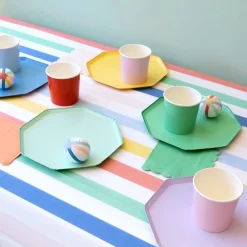 Multi Striped Tablecloth>Meri Meri Sale
