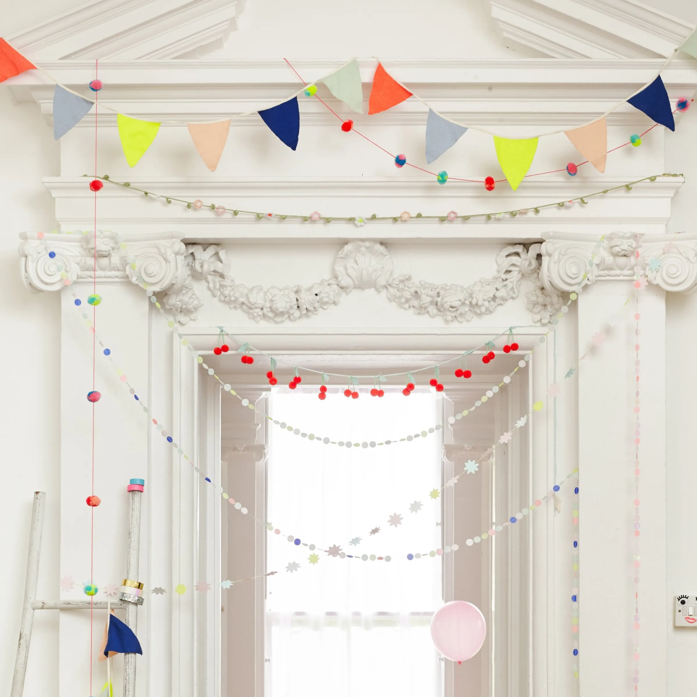 Multicolor Knitted Flag Garland>Meri Meri Discount