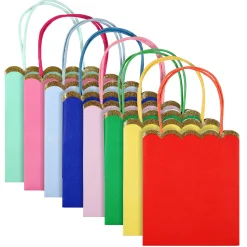 Multicolor Party Bags (set of 8)><noscript><img width=