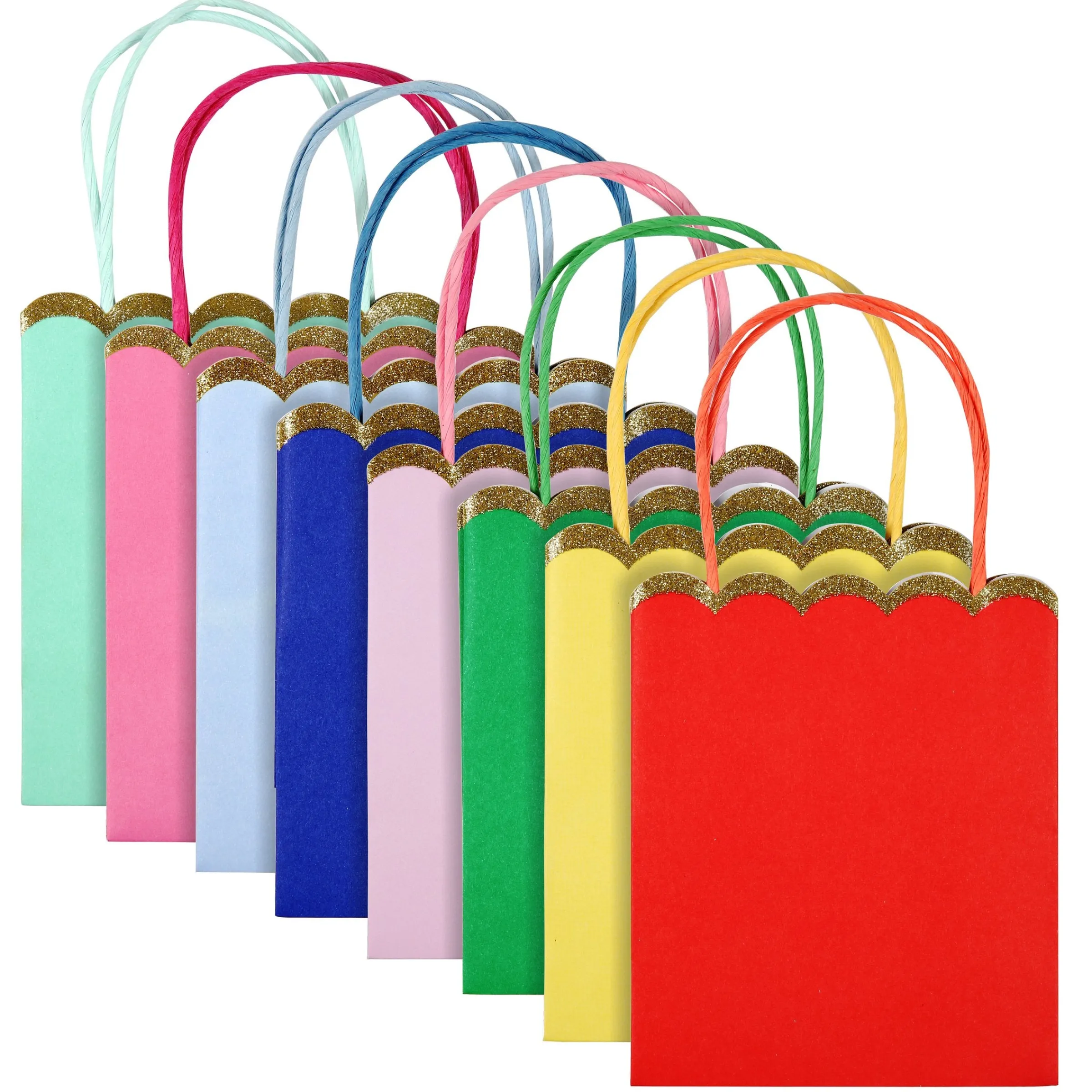 Multicolor Party Bags (set of 8)>Meri Meri Sale