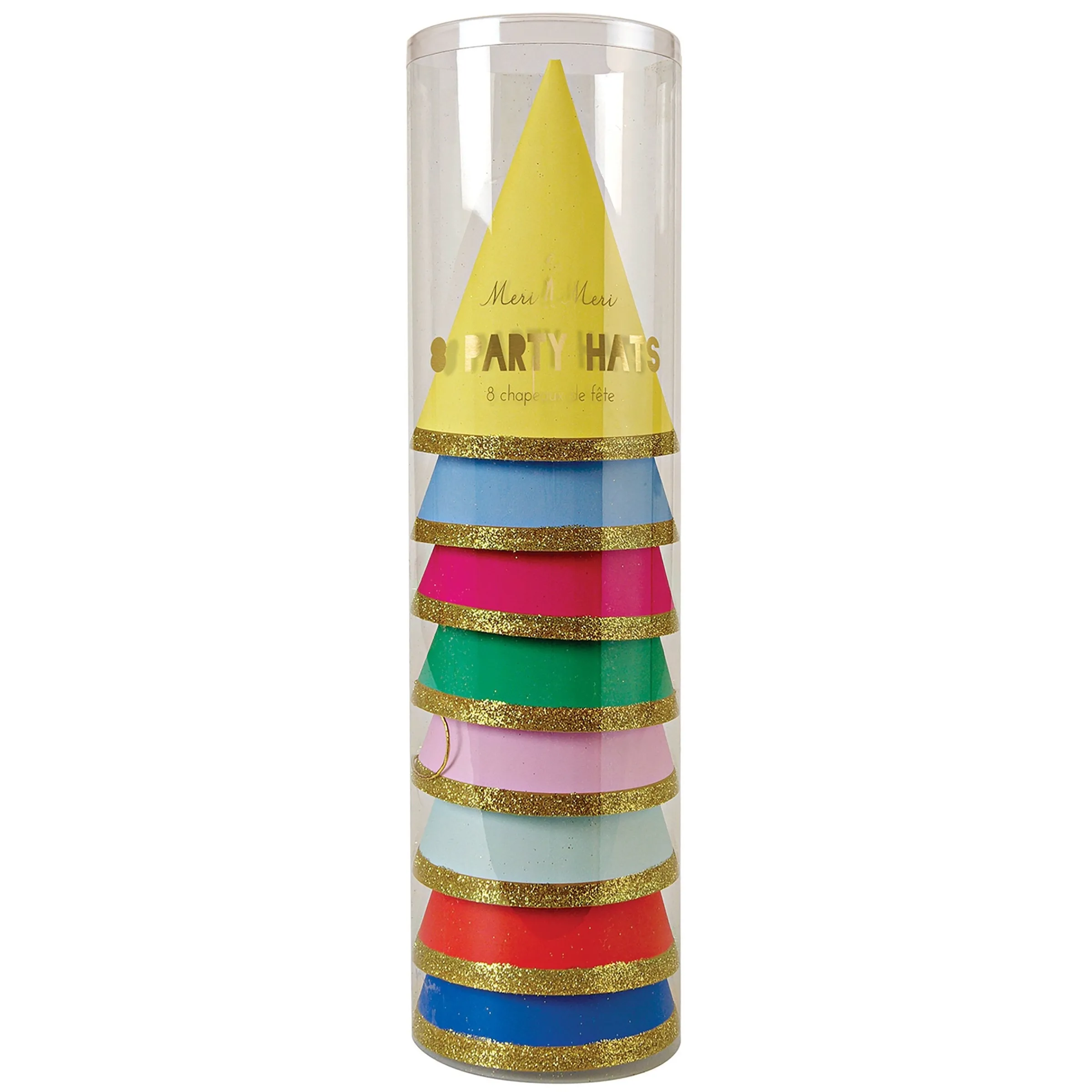 Multicolor Party Hats (set of 8)>Meri Meri Sale