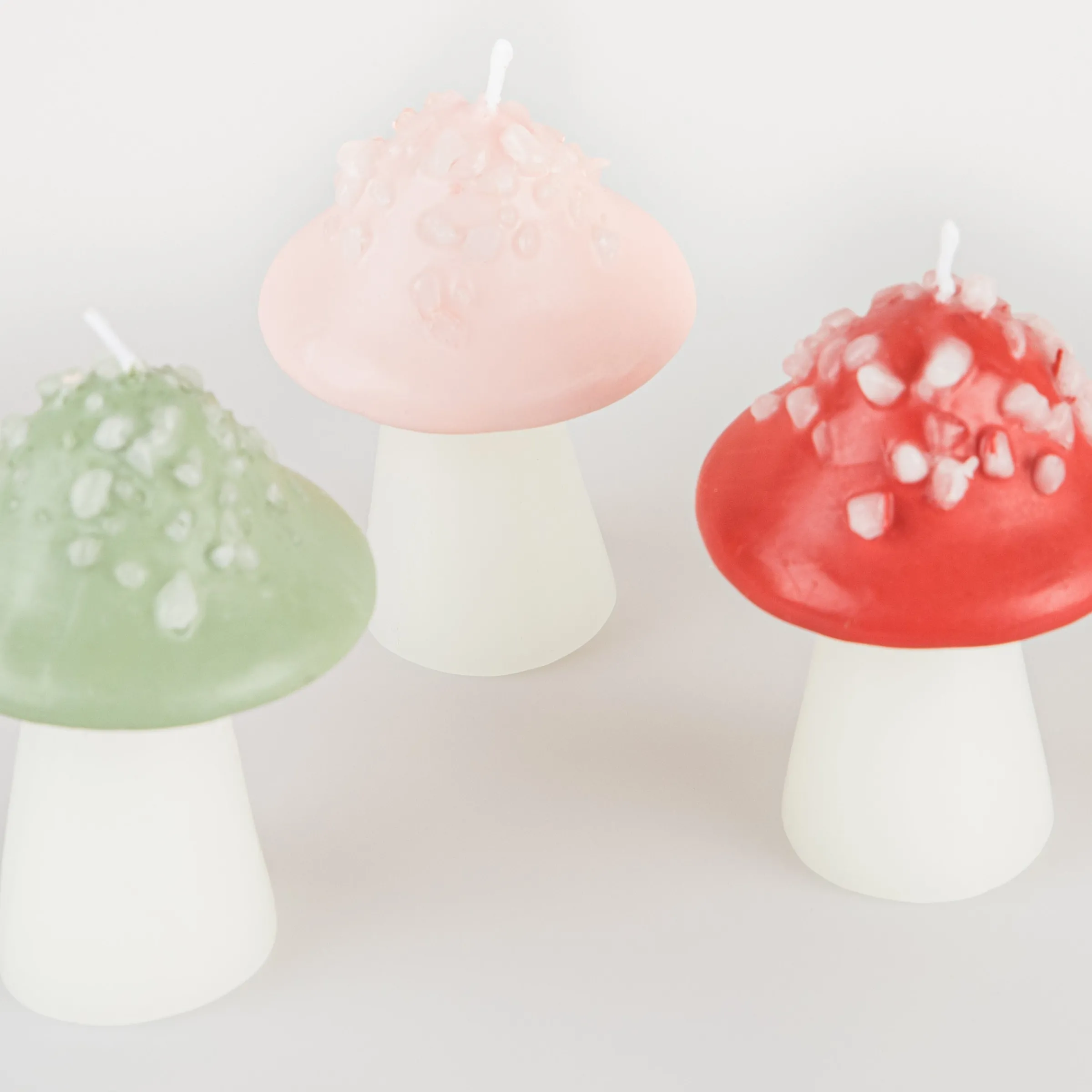 Mushroom Candles (x 3)>Meri Meri Discount