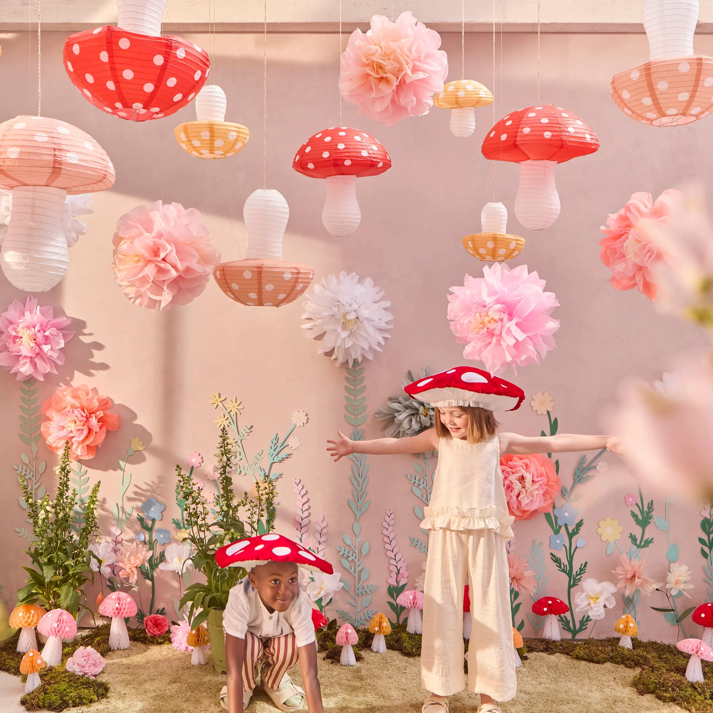 Mushroom Lanterns (x 3)>Meri Meri Outlet