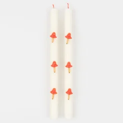 Mushroom Table Candles (x 2)><noscript><img width=