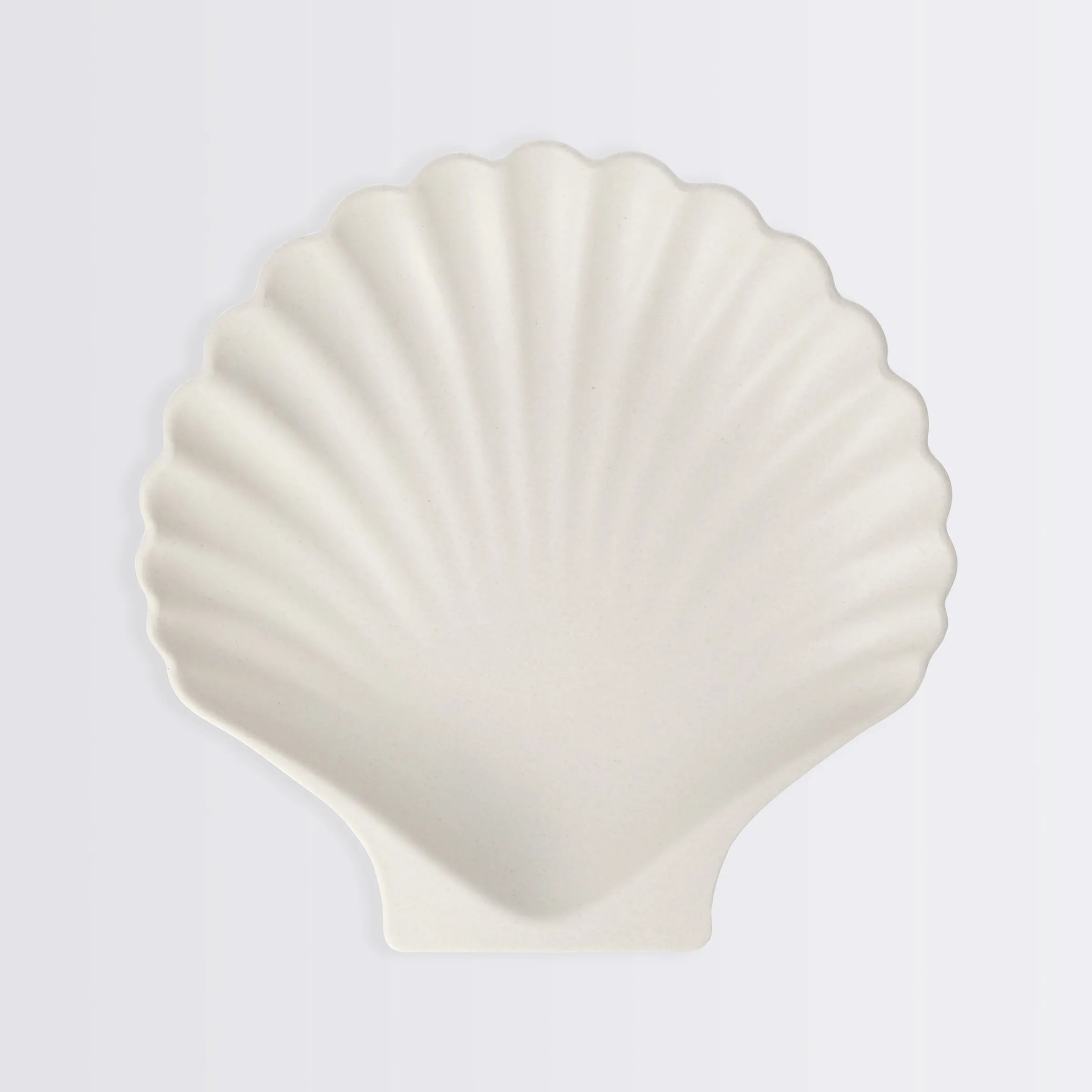 Natural Reusable Bamboo Shell Plates (x 6)>Meri Meri Best