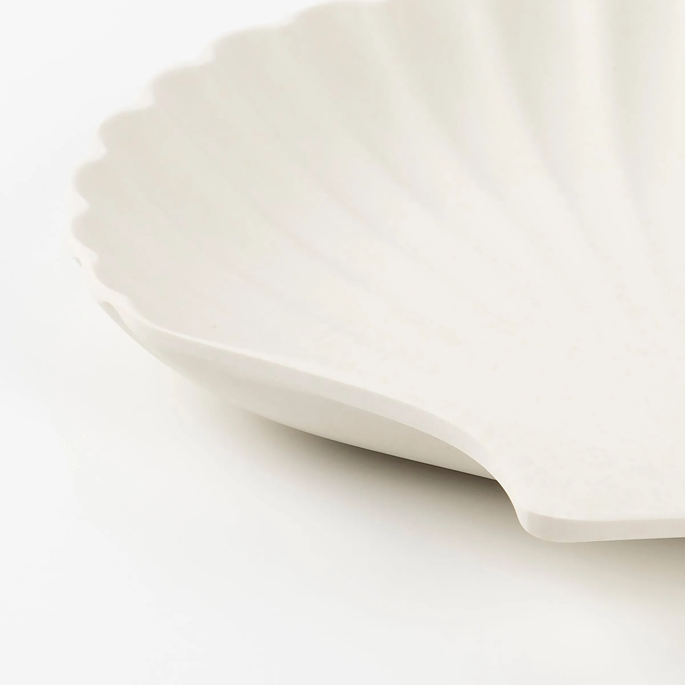Natural Reusable Bamboo Shell Plates (x 6)>Meri Meri Best