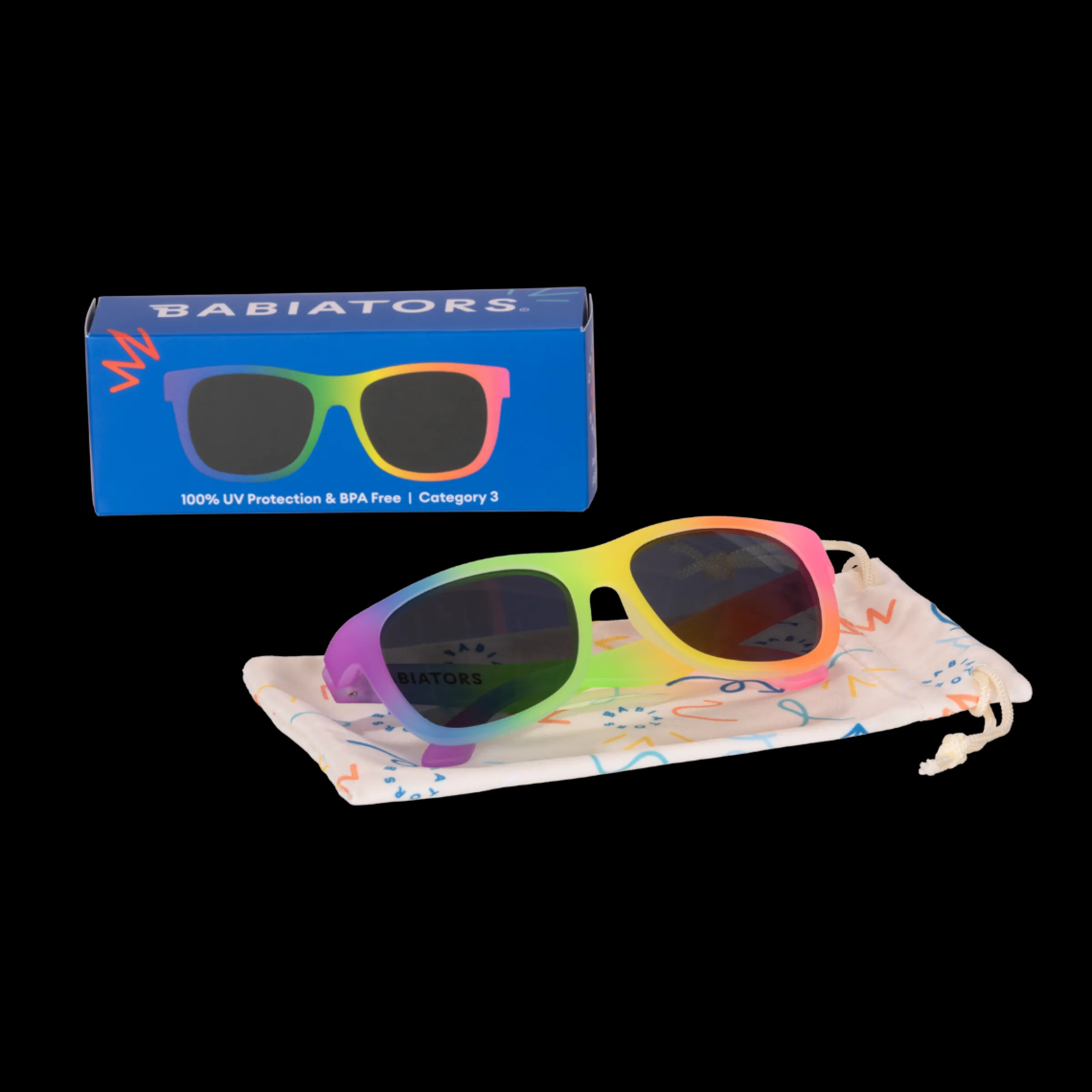 Neon Rad Rainbow Sunglasses>Meri Meri New